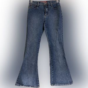 Vintage Zana Di flare leg jeans size 7 100% cotton Y2K Lizzy McGuire